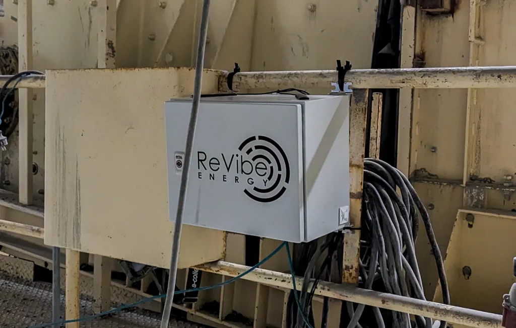 The ReVibe Anura Base Hub in action in an industrail setting