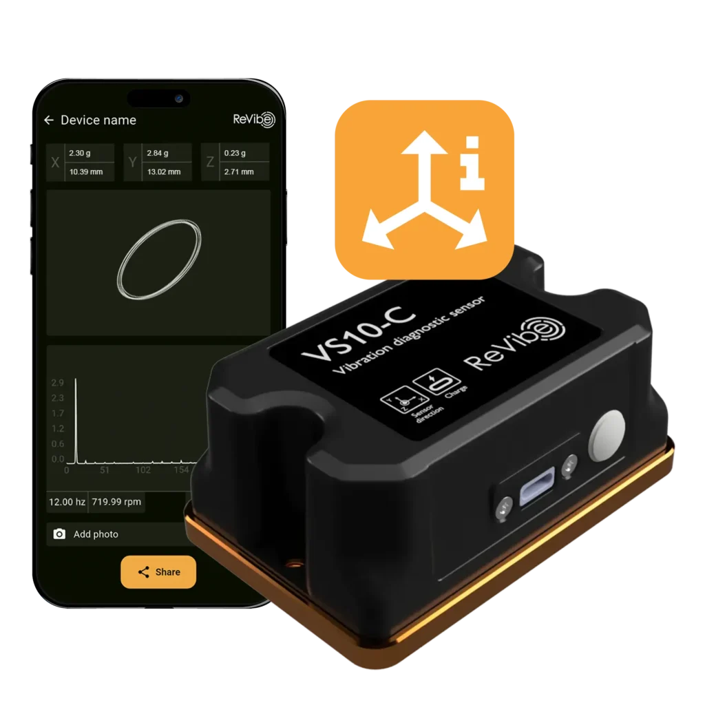Anura Connect Kit with one VS10-C sensor and the Anura Connect app